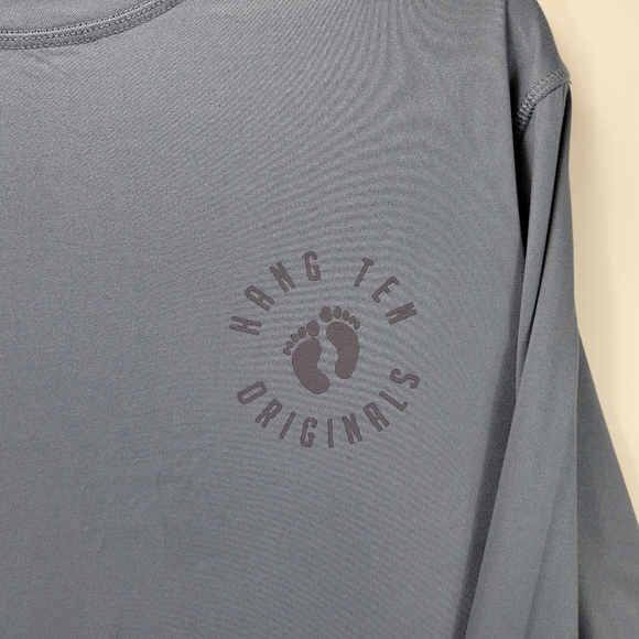 Hang Ten UPF 50+ UV Protection Fishing Boat Beach Athletic Shirt Mens Medium M - Picture 5 of 12